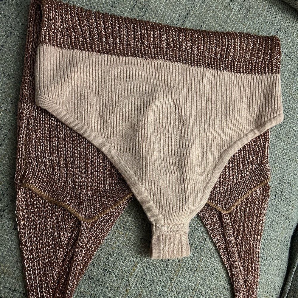 FP Intimately Rose Gold Mesh Bodysuit - Picture 6 of 10